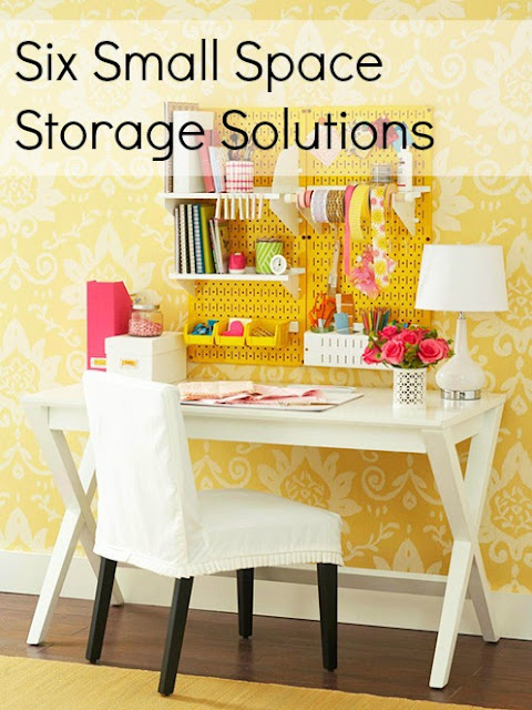 Six Small Space Storage Solutions I herecomesthesunblog.net