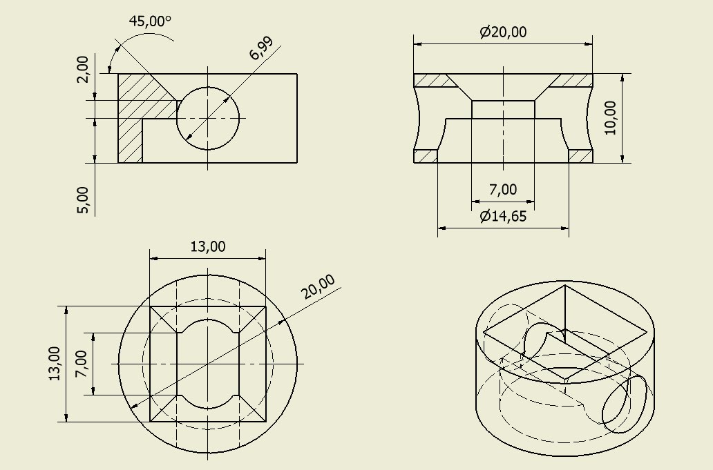 Que Es Una Seccion En Dibujo Tecnico acotacion-y-cortes.blogspot.com