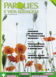 CAPA DA REVISTA "PARQUES E VIDA SELVAGEM" nº56