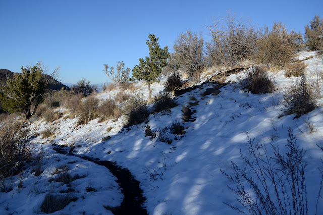 little trail on the side