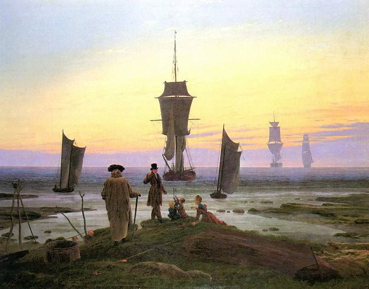 Caspar David Friedrich 1774-1840 | German Symbolist painter