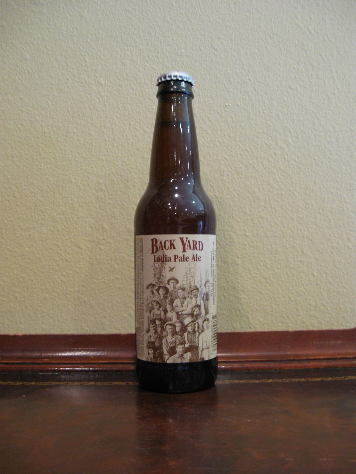 Doing Beer Justice Back Yard India Pale Ale