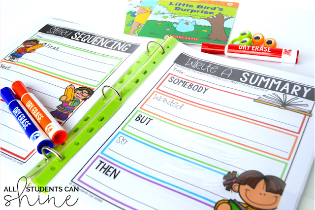 guided reading comprehension skills