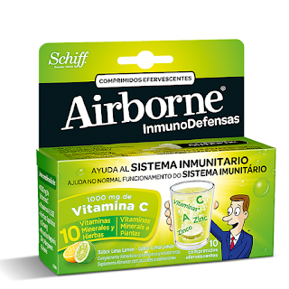 Airborne® comprimidos efervescentes com sabor a lima-limão