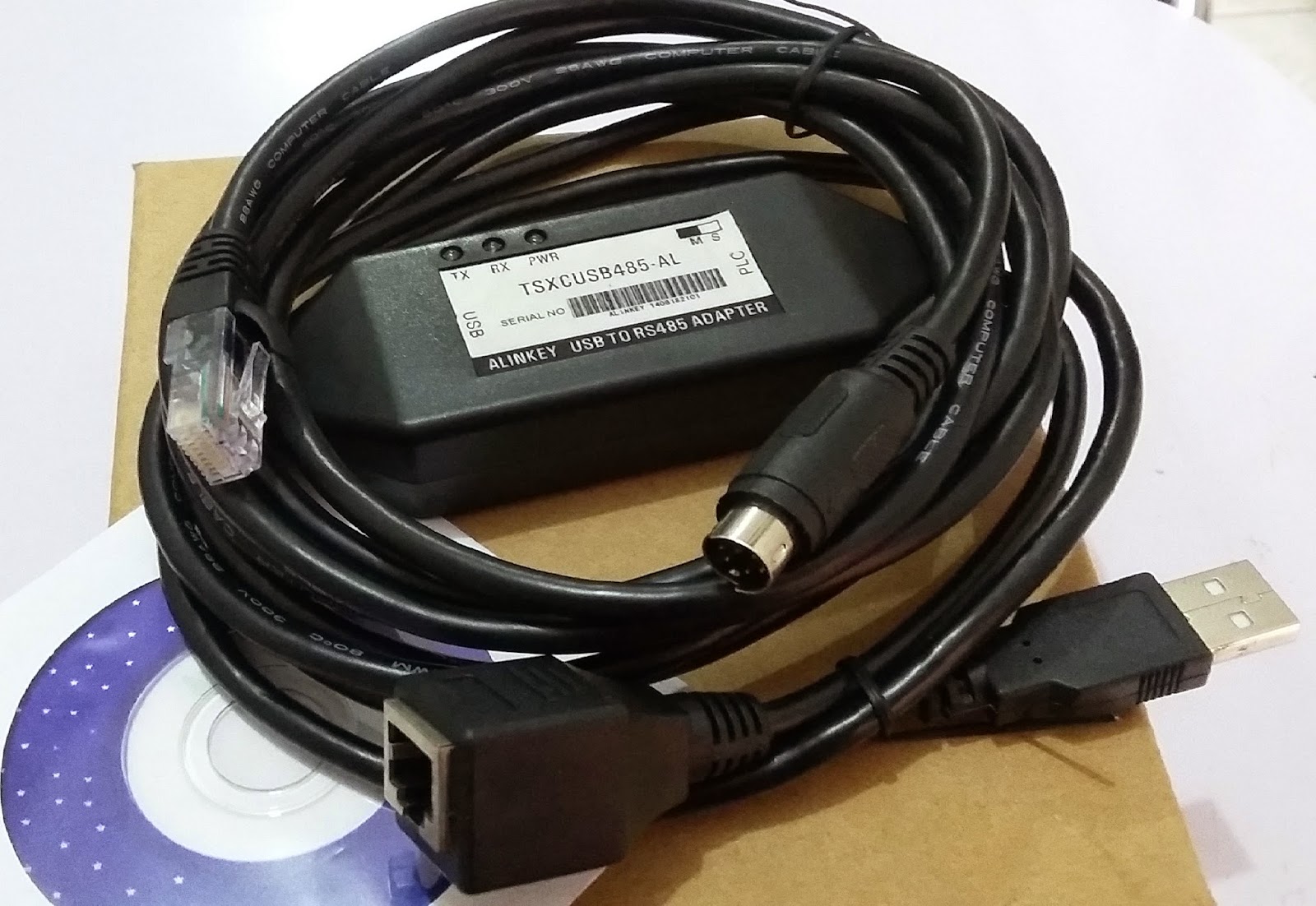 Kabel Data substitusi Schneider TSXCUSB485C