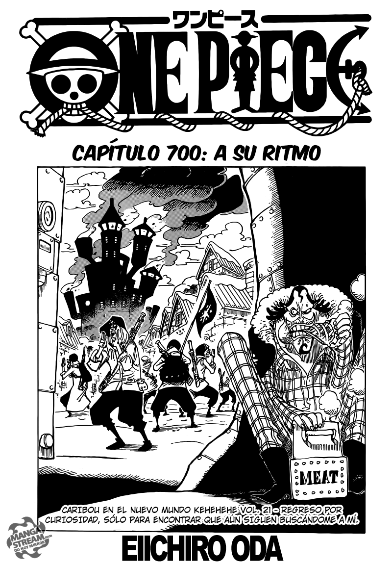 Sekai No Tamashii 世界の魂 One Piece Capitulo 700 Pdf