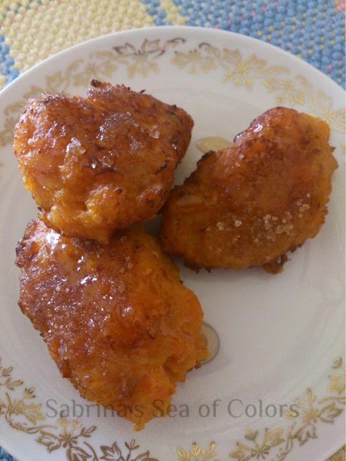 buñuelos de calabaza