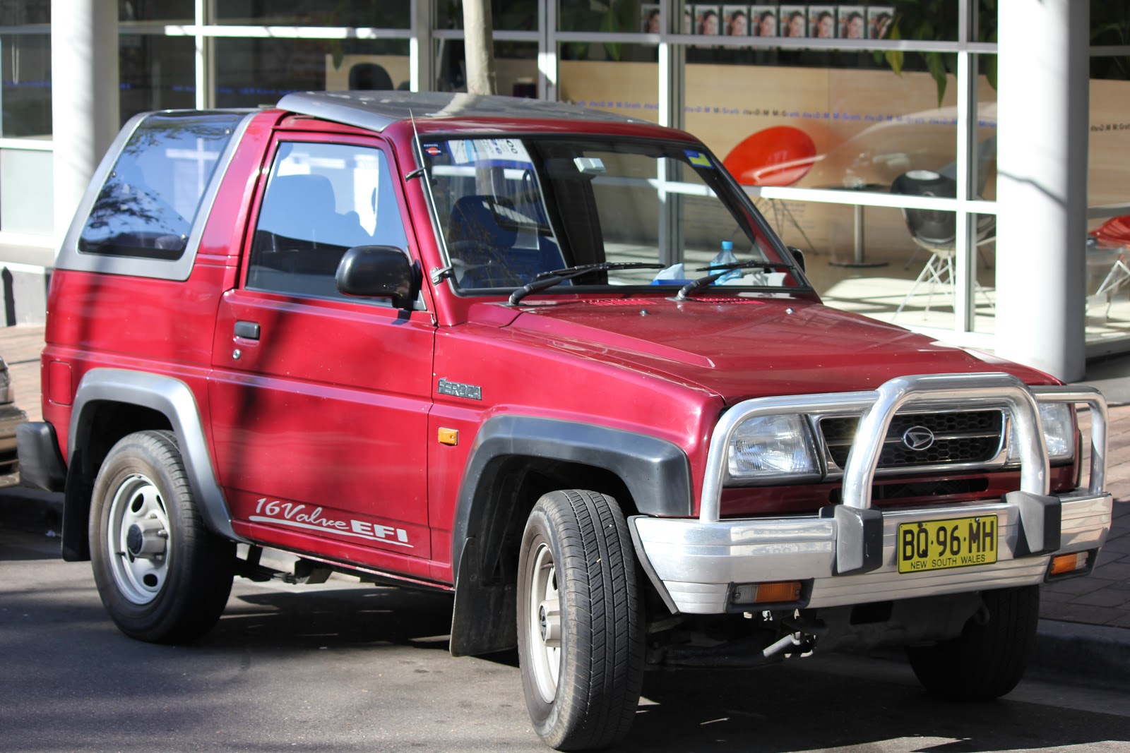 Aussie Old Parked Cars 1995 Daihatsu Feroza SE 16 Valve EFi