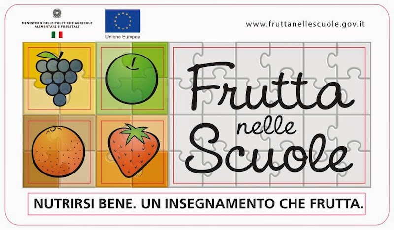 La scuola aderisce al progetto Frutta nelle Scuole