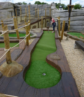 Adventure Golf course at Funder Park in Dawlish Warren Adventure Golf course at Funder Park in Dawlish Warren
