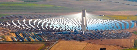 PS10 solar power plant, Seville, Spain