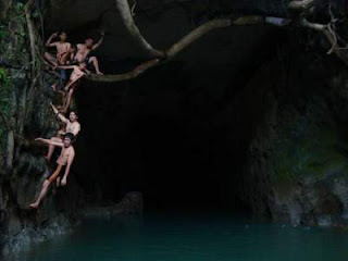 10 Kolam renang alami dalam gua di Indonesia gua taringgul, pangandaran