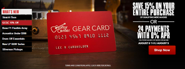 Guitar center coupon 20% off