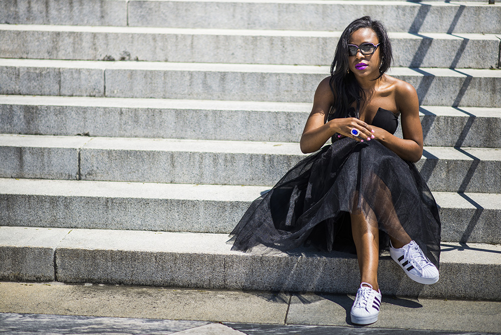 Maxi Tulle Skirt With Sneakers Long Skirt Outfits Tutu Skirts How