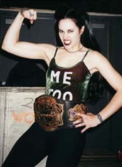 'ME TOO' tank top worn by Daffney in WCW. PYGear.com