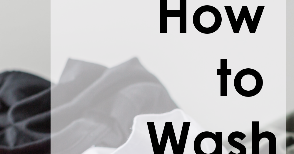 How to Wash Clothing and Fabrics Successfully Sew Simple Home