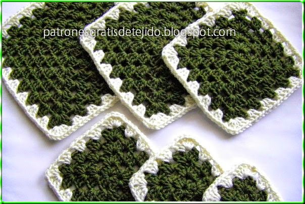 Hermoso y fácil árbol de navidad al crochet con squares - paso a paso