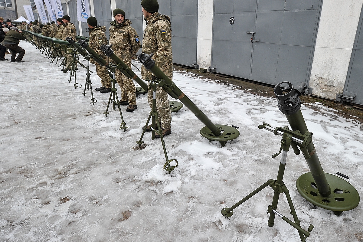 Українській армії передано 70 одиниць озброєння