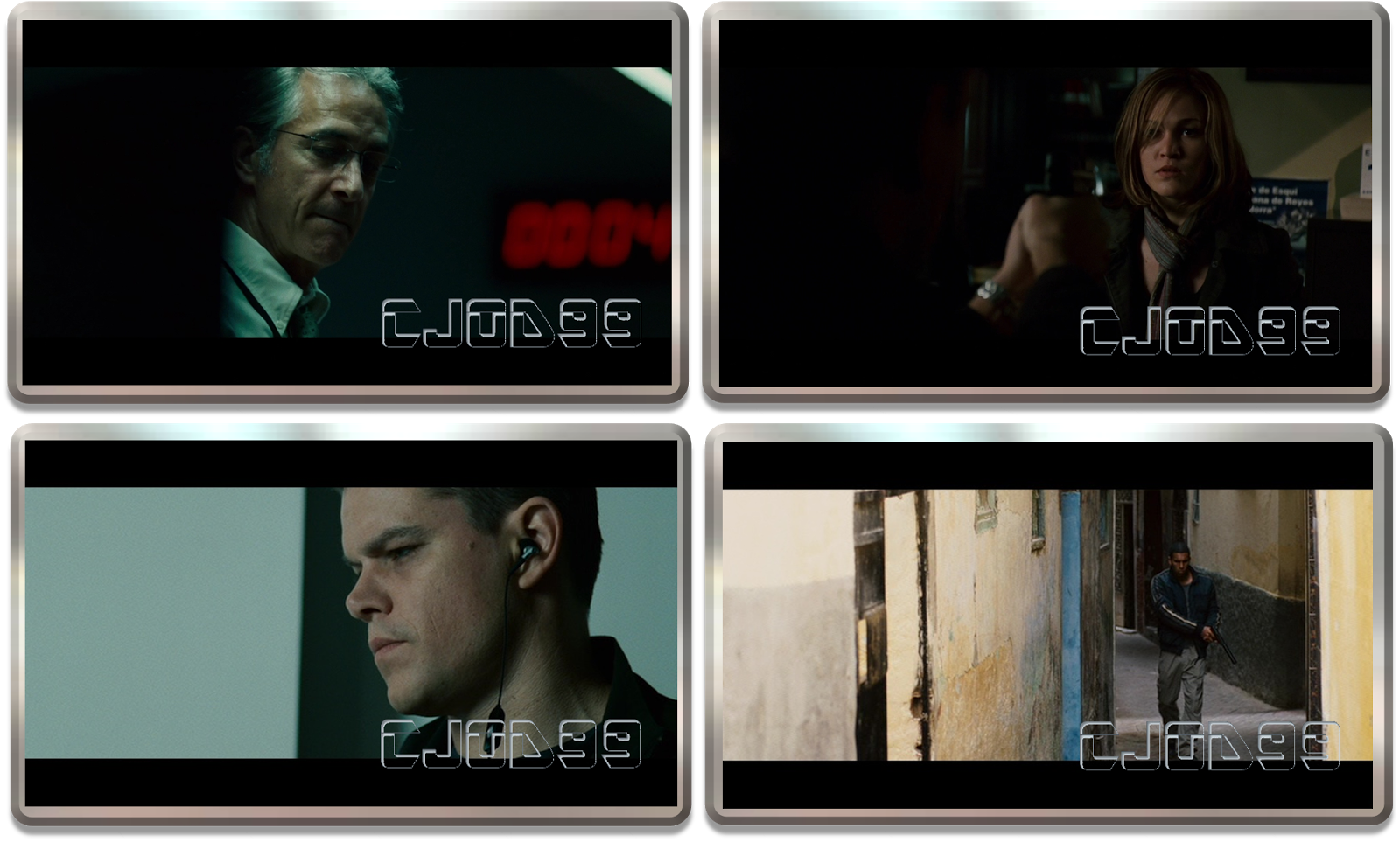 Saga Jason Bourne 1080p Dual 6 Películas 3 Novelas