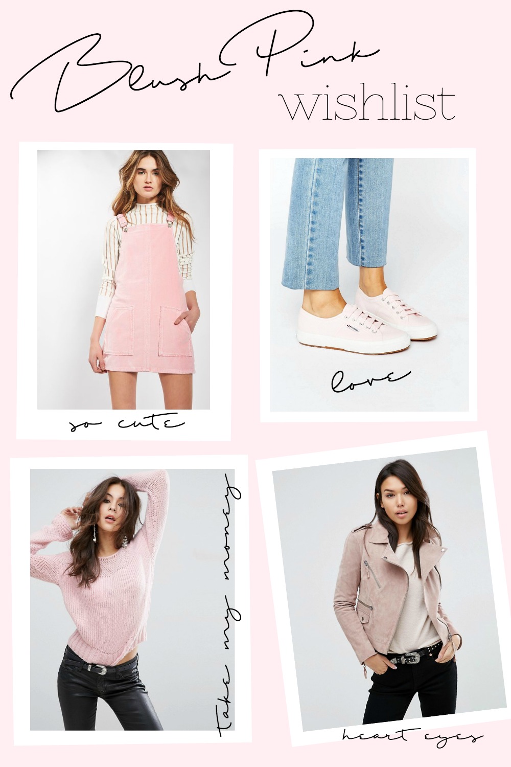 Get In My Wardrobe: A Blush Pink Wishlist