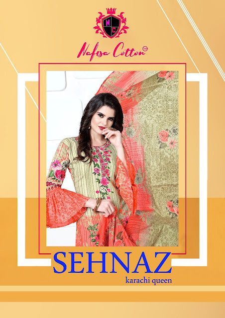 Dress Material: Nafisa Cotton Karachi vol 1