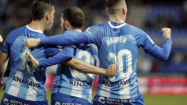 El Málaga remonta y vence al Lugo (2-1)