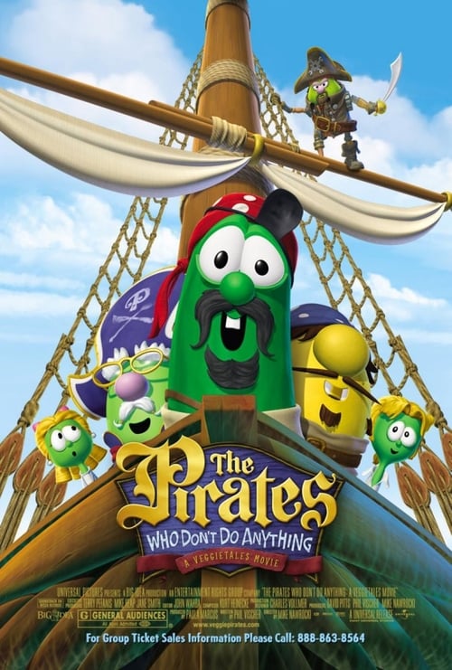 Descargar VeggieTales: Piratas con alma de héroes 2008 Blu Ray Latino Online