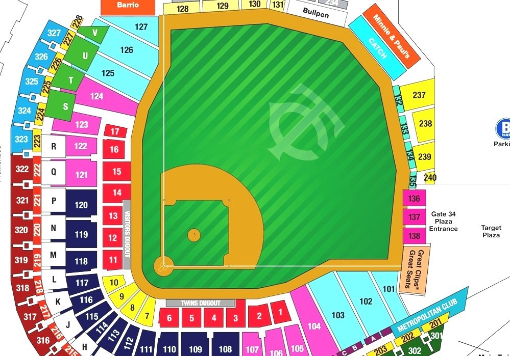 Target Field Minnesota Twins Target Field