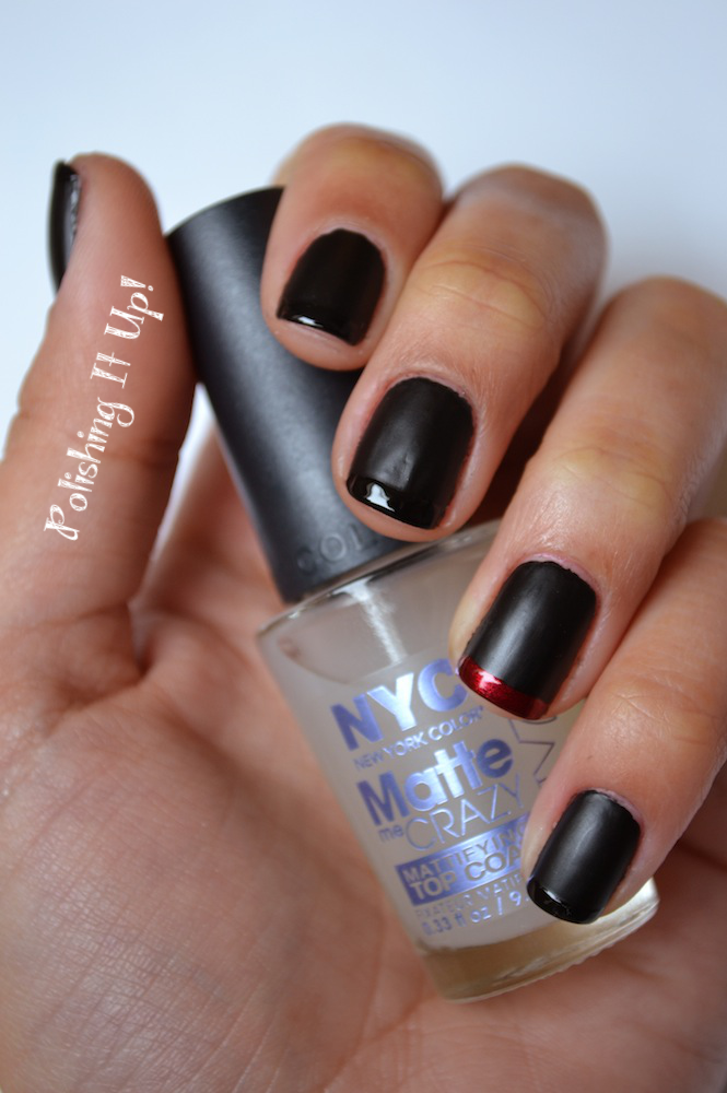 Polishing It Up! Matte French Nail!!