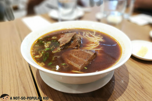 Braised Beef Noodle Soup of Din Tai Fung