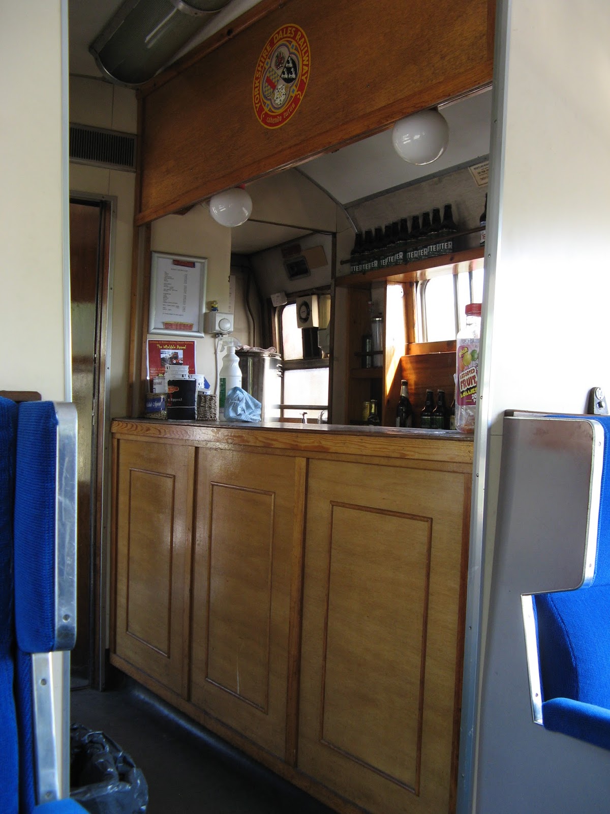 Steam Memories The buffet car is always popular