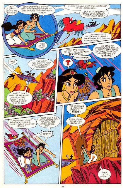 Aladdin and Jasmine Body Swap.