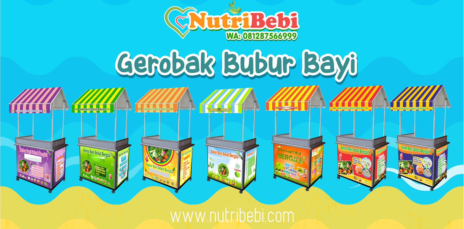 Booth Bubur Bayi Bubur Bayi Organik Peluang Usaha 2020