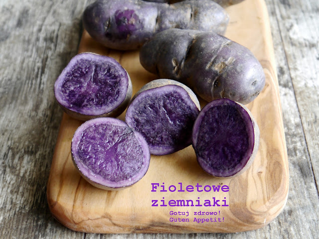 Fioletowe ziemniaki z piekarnika - Czytaj więcej »