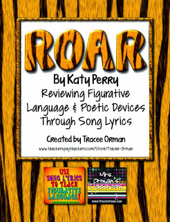 Use Katy Perry's "Roar" to Review Figurative Language & Poetry Devices