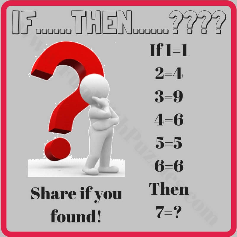 Logic Puzzles or Math Questions for School Students