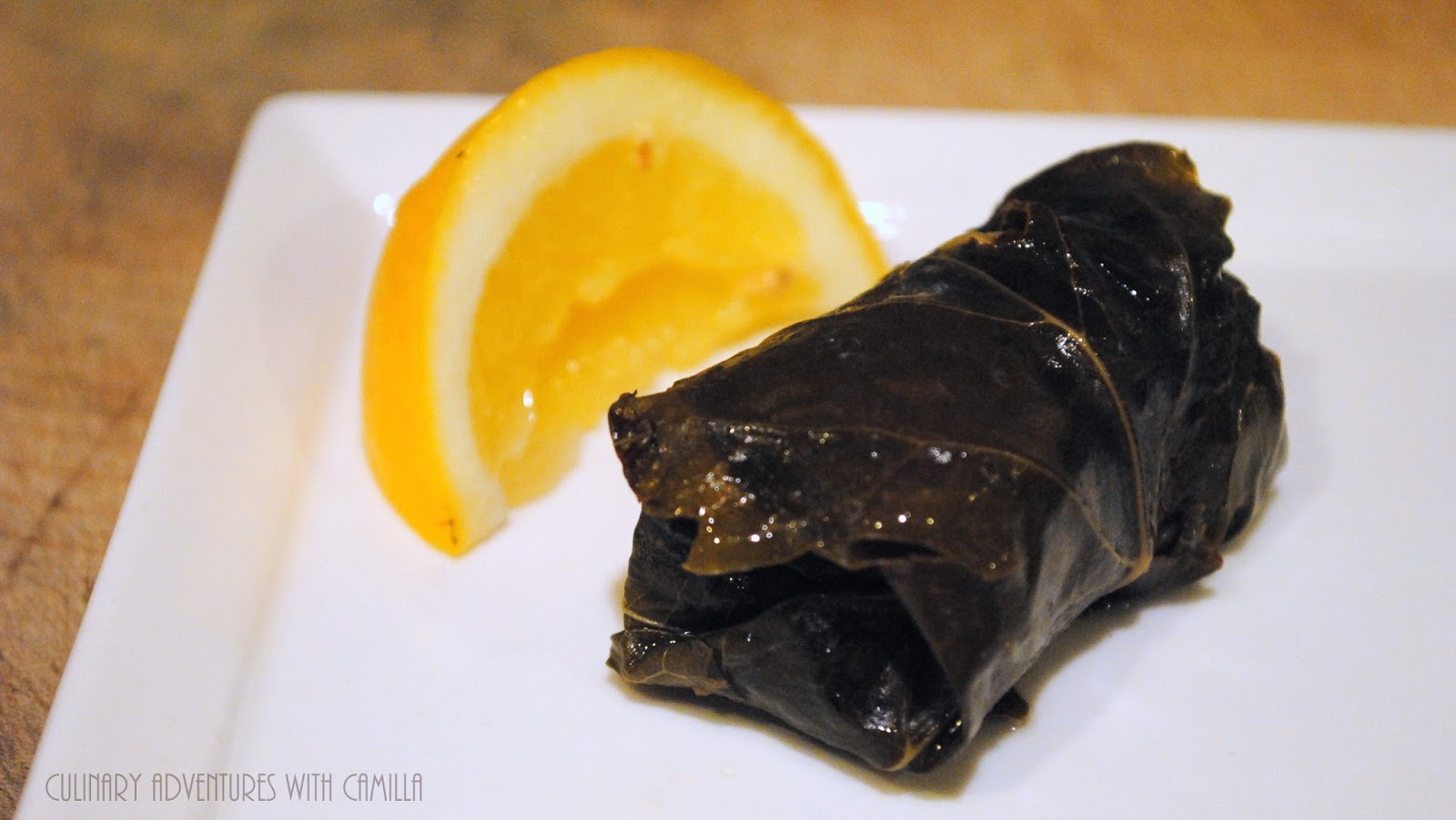 LentilChestnut Stuffed Grape Leaves for HandCraftedEdibles