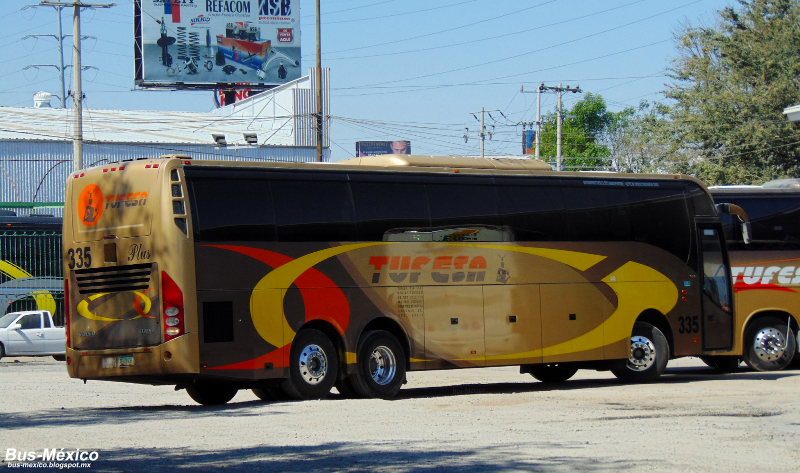 Autotransportes TUFESA: Plus - Bus-México