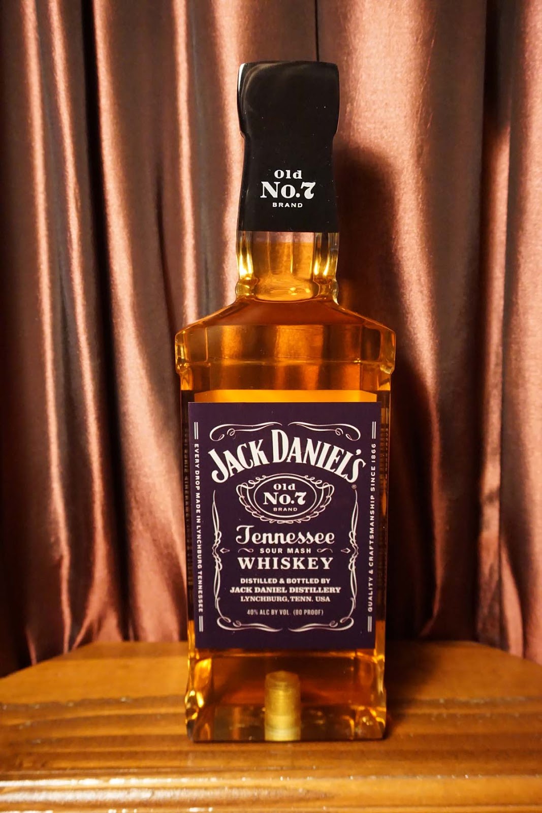 Tap Handle #554: Jack Daniel's Distillery - Old No. 7 Black Label