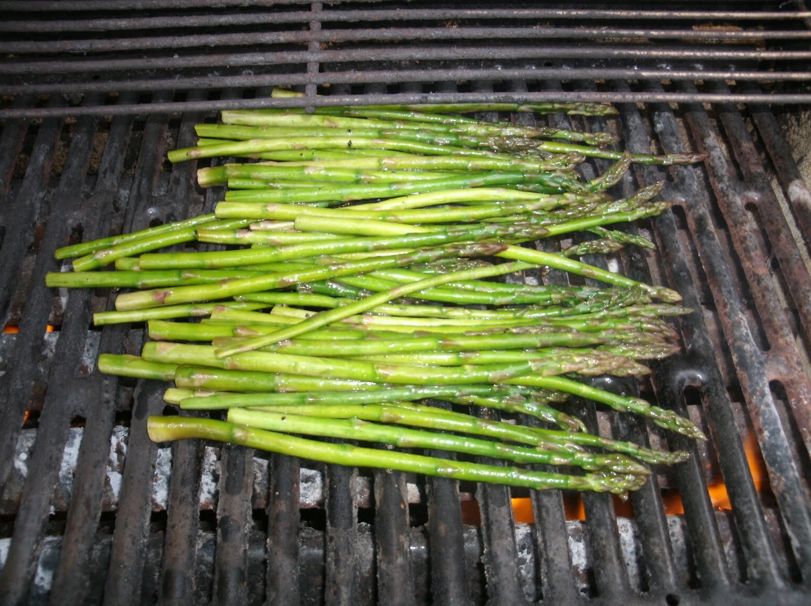 The Anabolic Gourmet Easy Grilled Marinated Asparagus