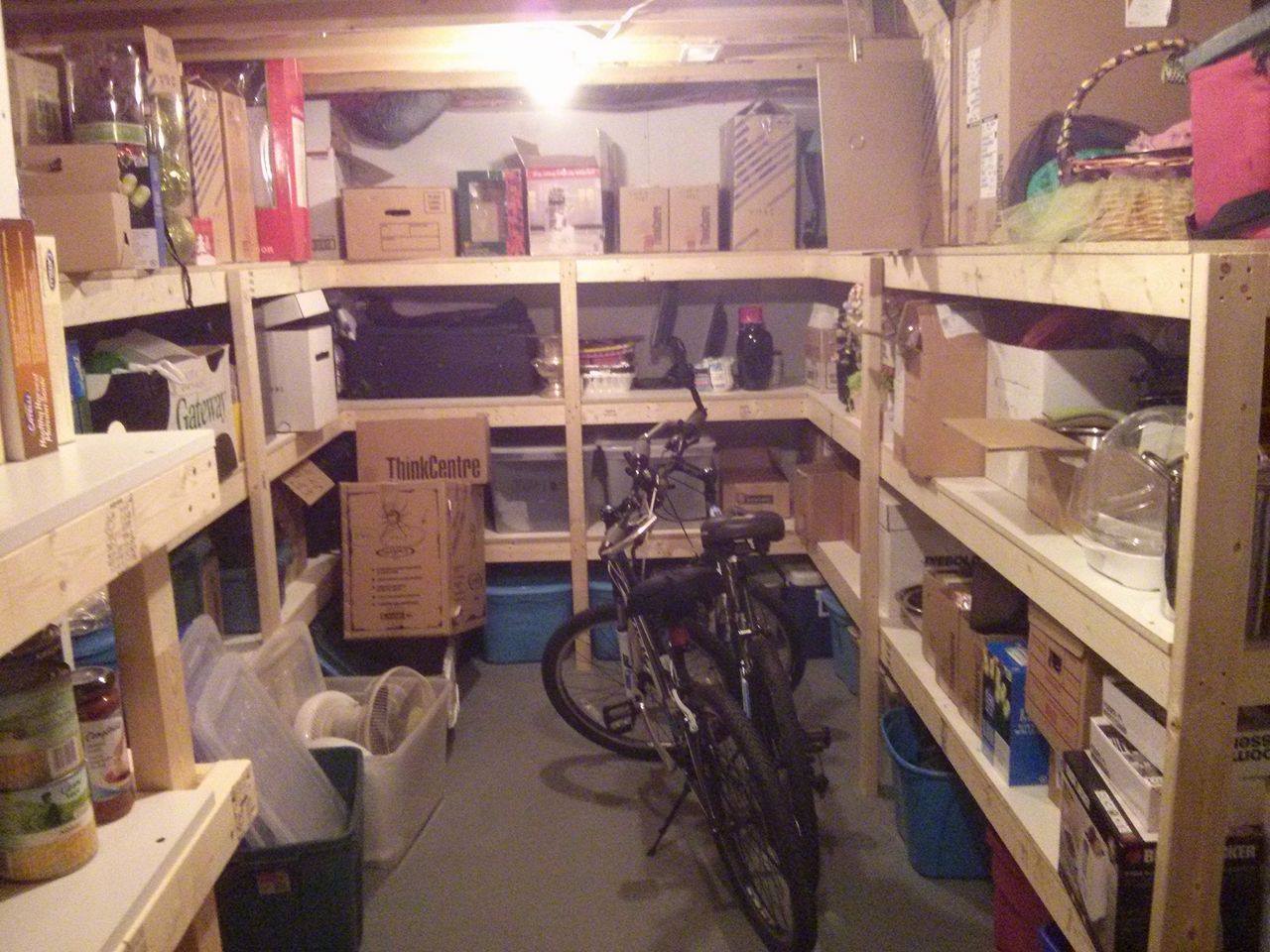 Do It Yourself Builds How to Build Storage Room Shelves