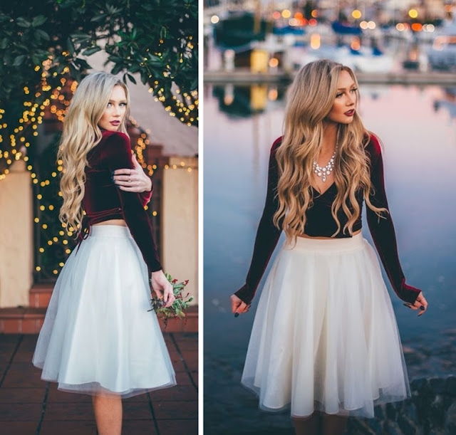 Imagem via: Pinterest Looks para o natal