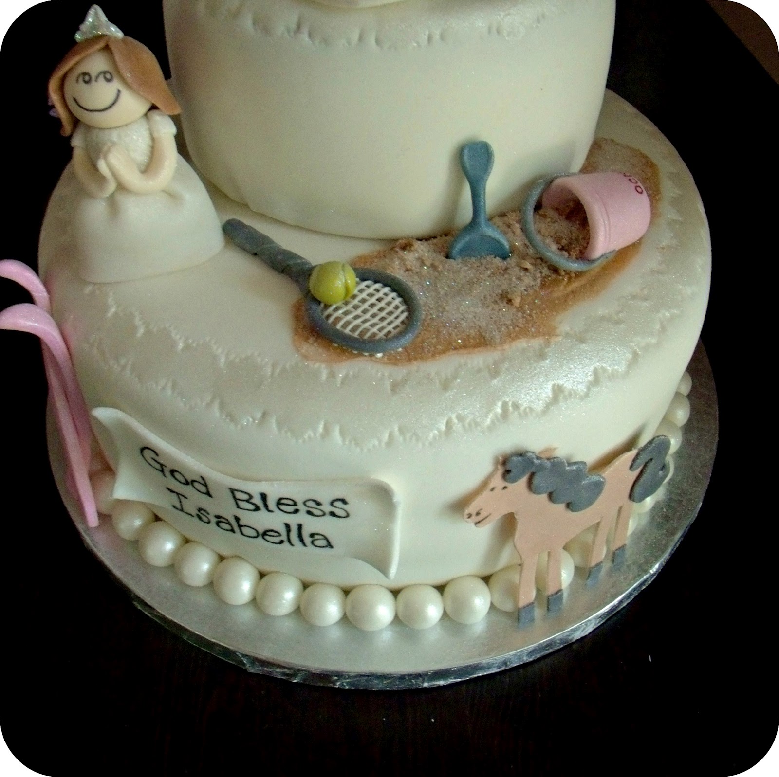 Frog prince: First Holy Communion Cake and Cookies~
