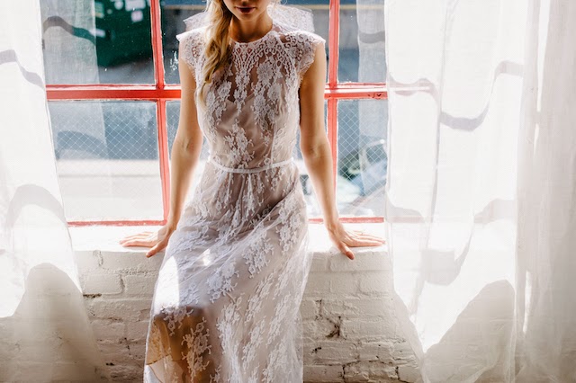 ivy gown from the rue de seine bridal 2015 collection young love