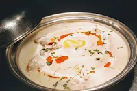 White chicken with garnish Food Recipe Dinner ideas