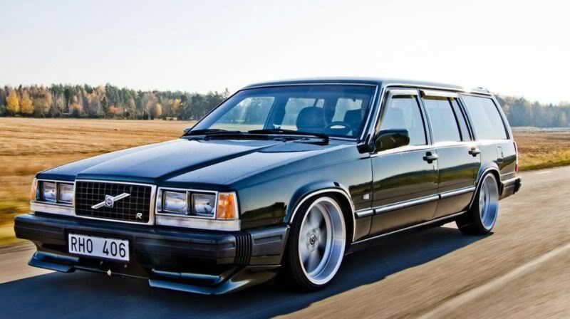 Volvo 740 stance