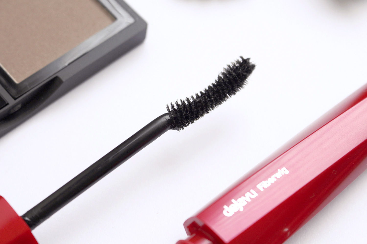 Dejavu Fiberwig Mascara and Lasting Fine S Pencil Liner Review Milk Mochi