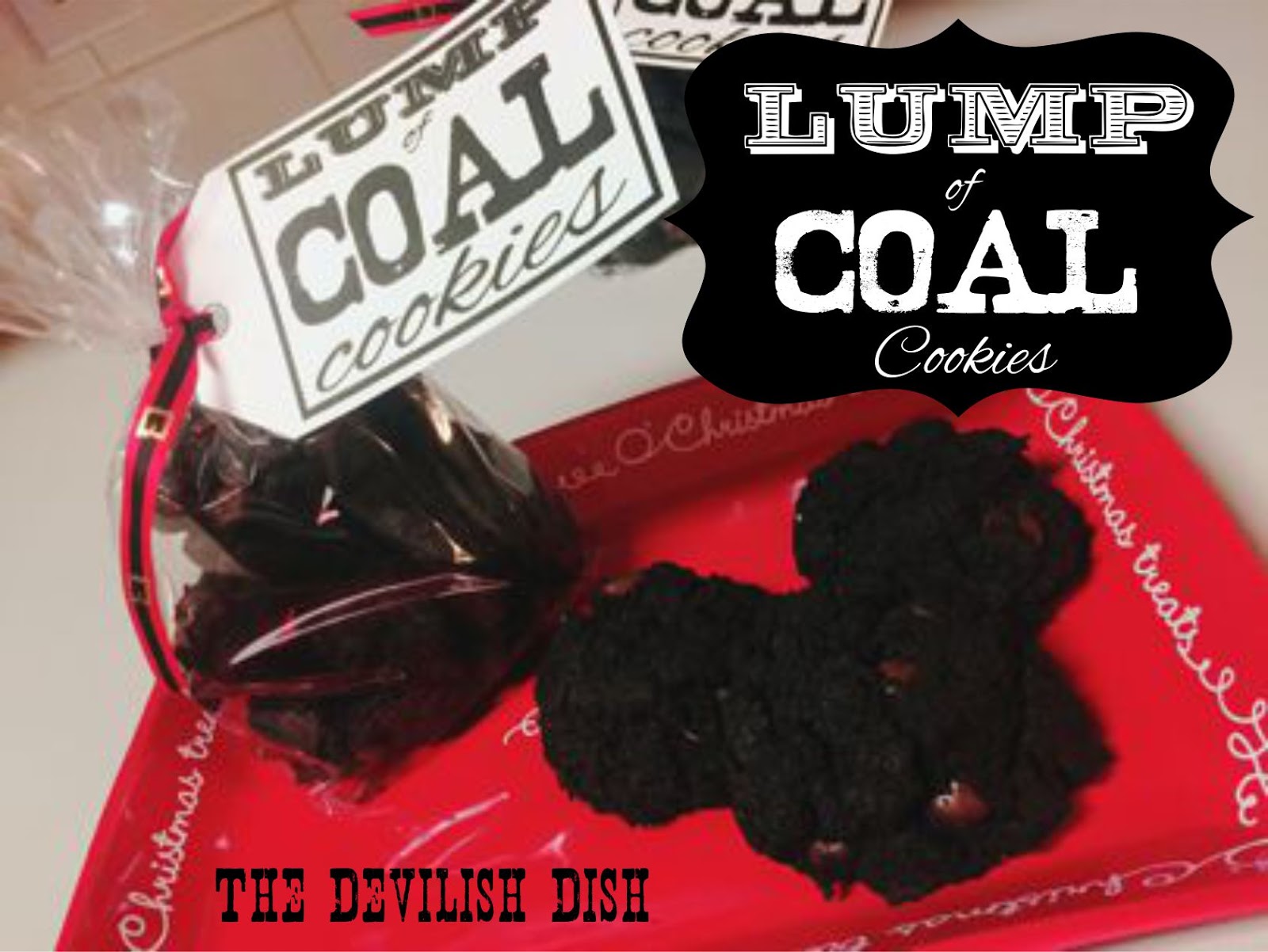 Naughty Coal Cookies Simply Scratch