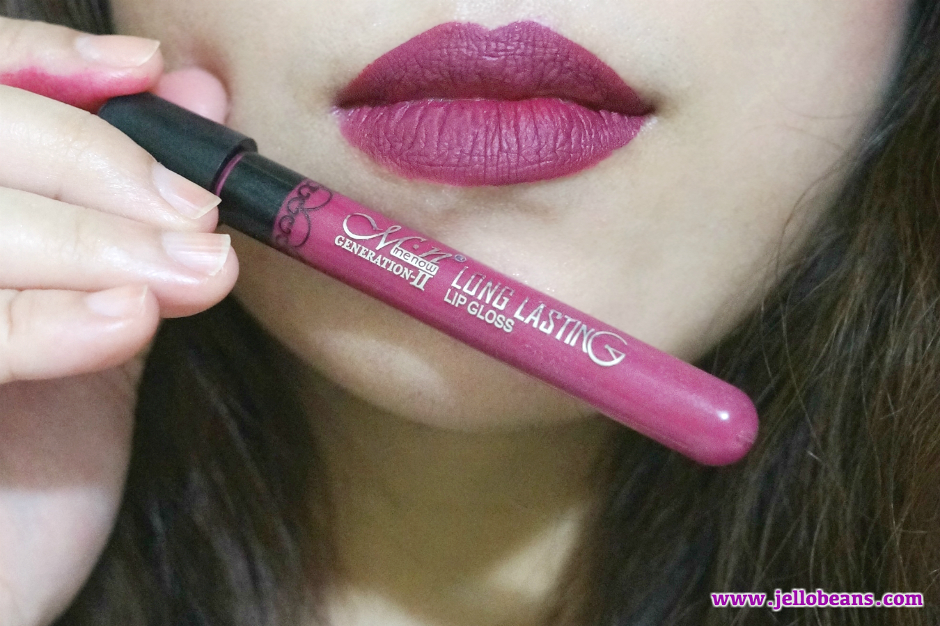 MeNow Long Lasting Lipgloss in 22 Review, Photos, Swatches Jello Beans