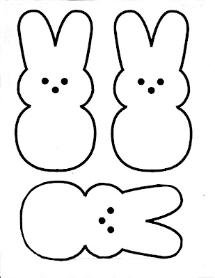 Nanny's Nonsense: Easter peeps printable